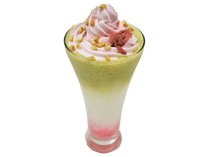 さくら抹茶ラテ